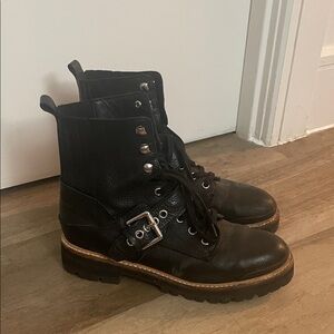 Sigerson Morrison Black Leather Boots